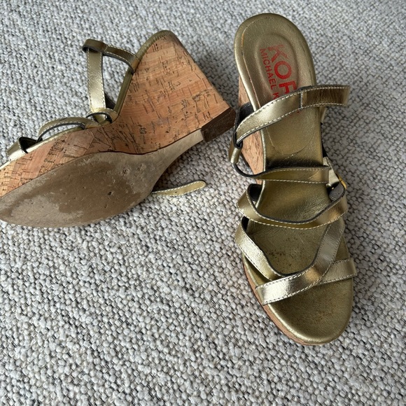 Michael Kors - Cork Wedge Strap Sandal - Picture 4 of 5